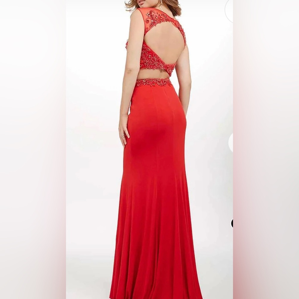 Jovani Two Piece Prom Dress - Picture 6 of 9